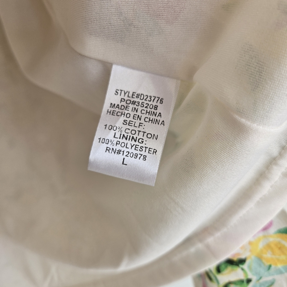 Entro Tiered Ric Rac Floral Dress - Picture 9 of 10